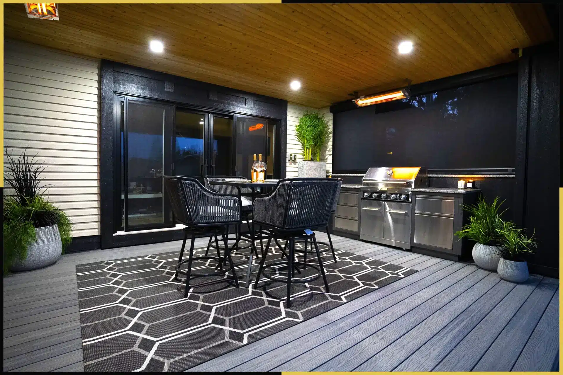 Silver Springs outdoor kitchen landscaping